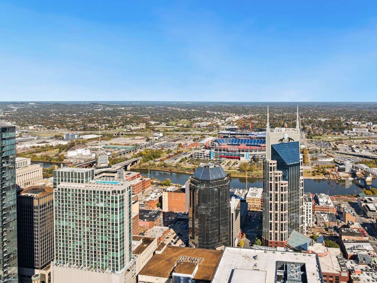 City, River and Stadium Views