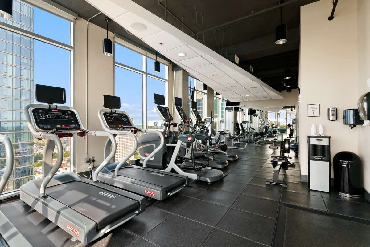Private Gym on the Rooftop