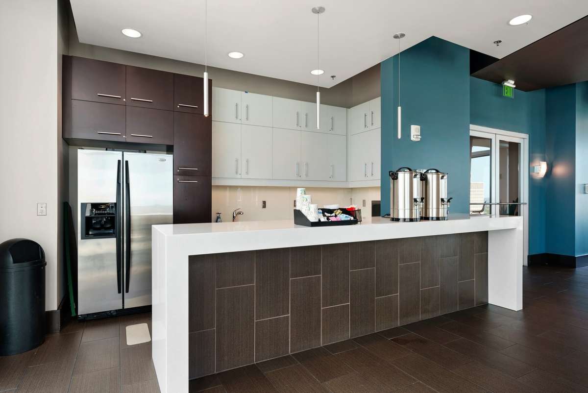 Owners Rooftop Lounge + Kitchen - perfect for hosting events!