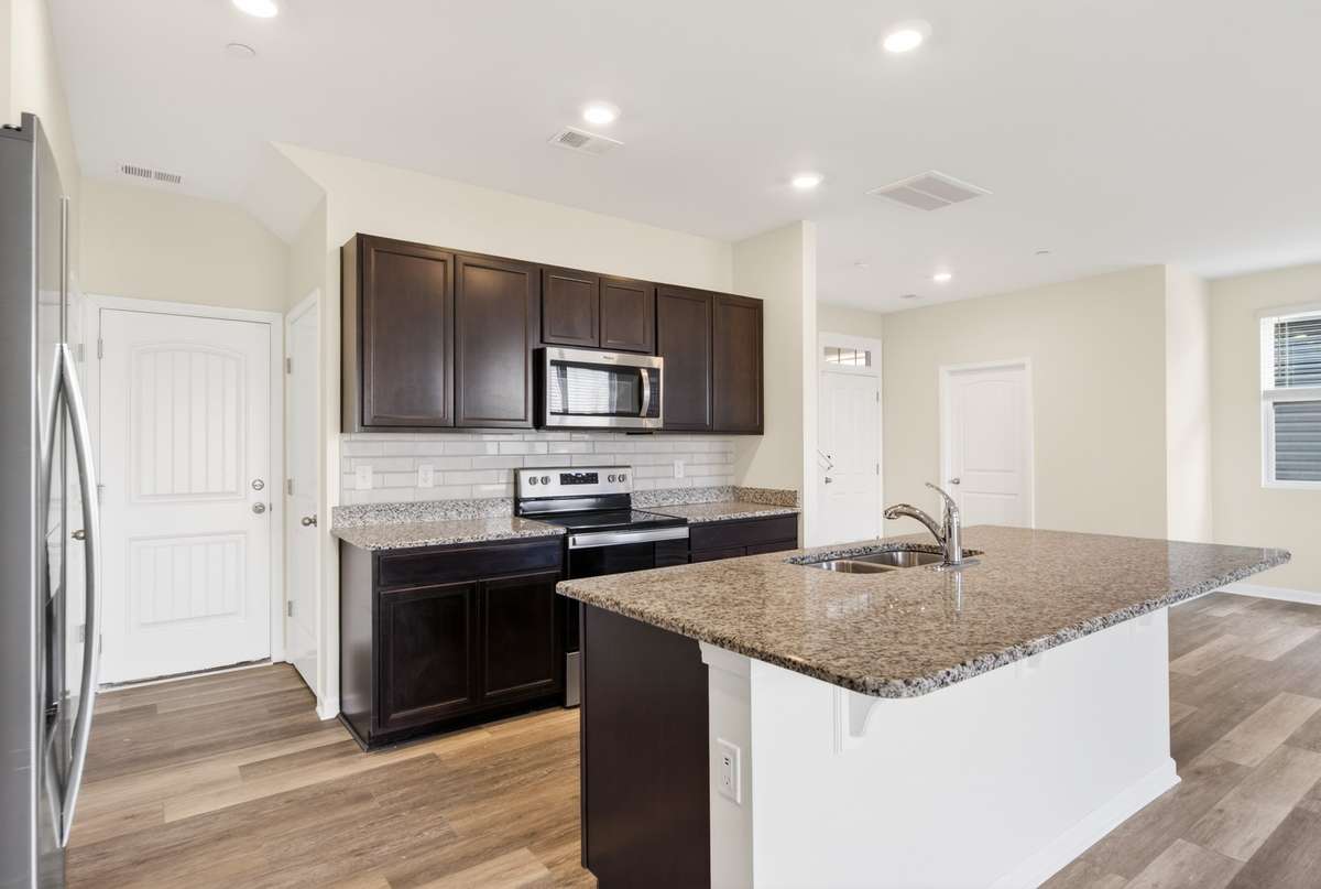 Granite and New Flooring!