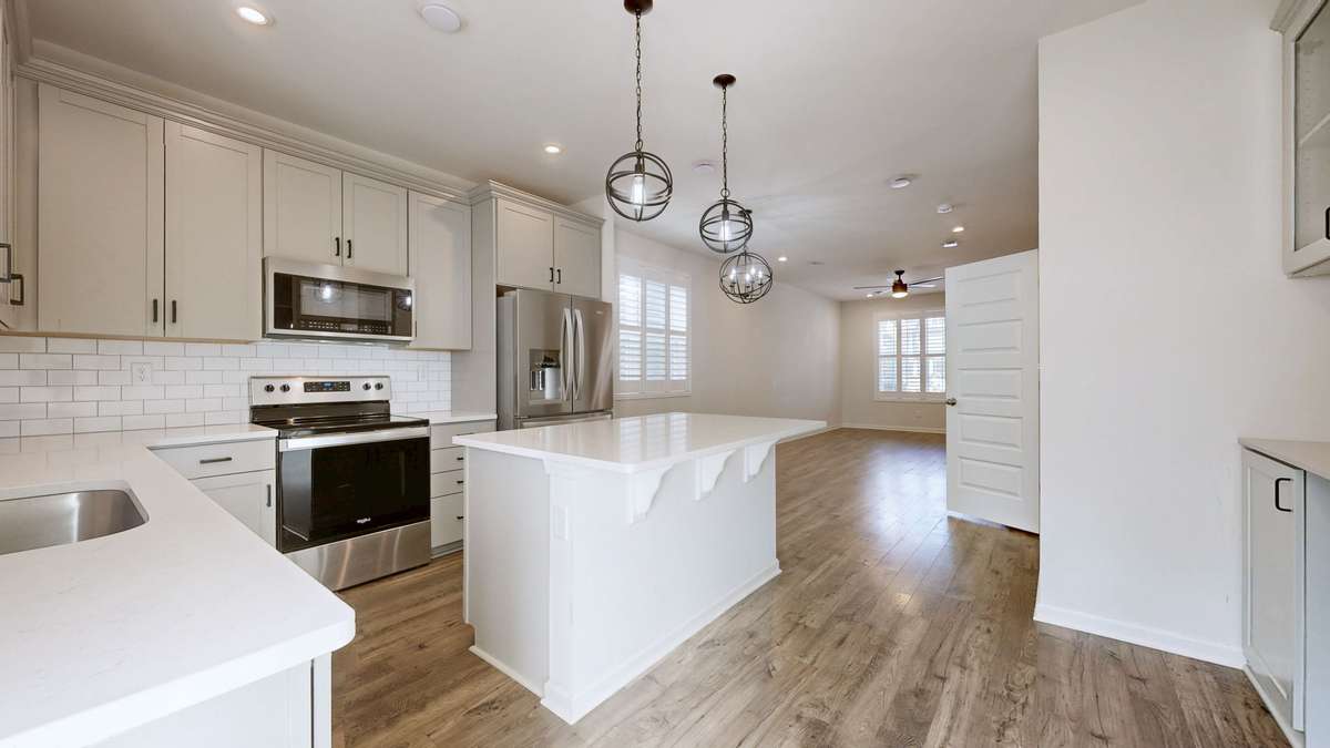 Lots of counter space.
