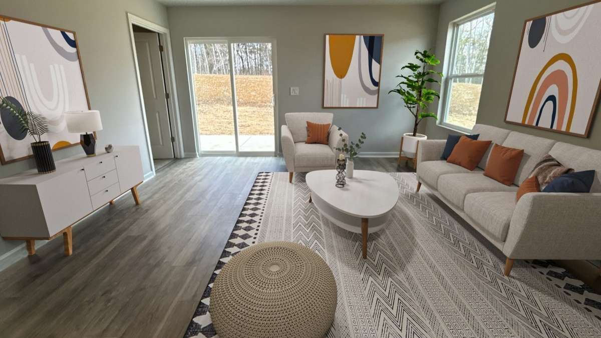 Pictures are of a staged home
Similar but not the same
