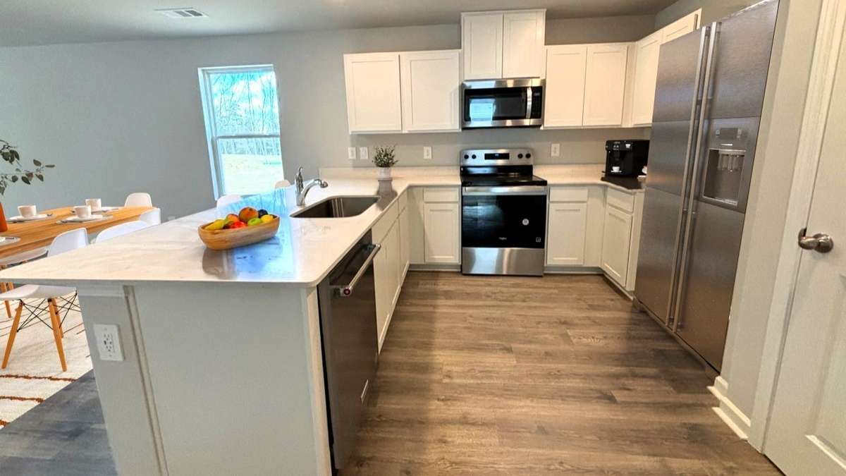 Pictures are of a staged home
Similar but not the same