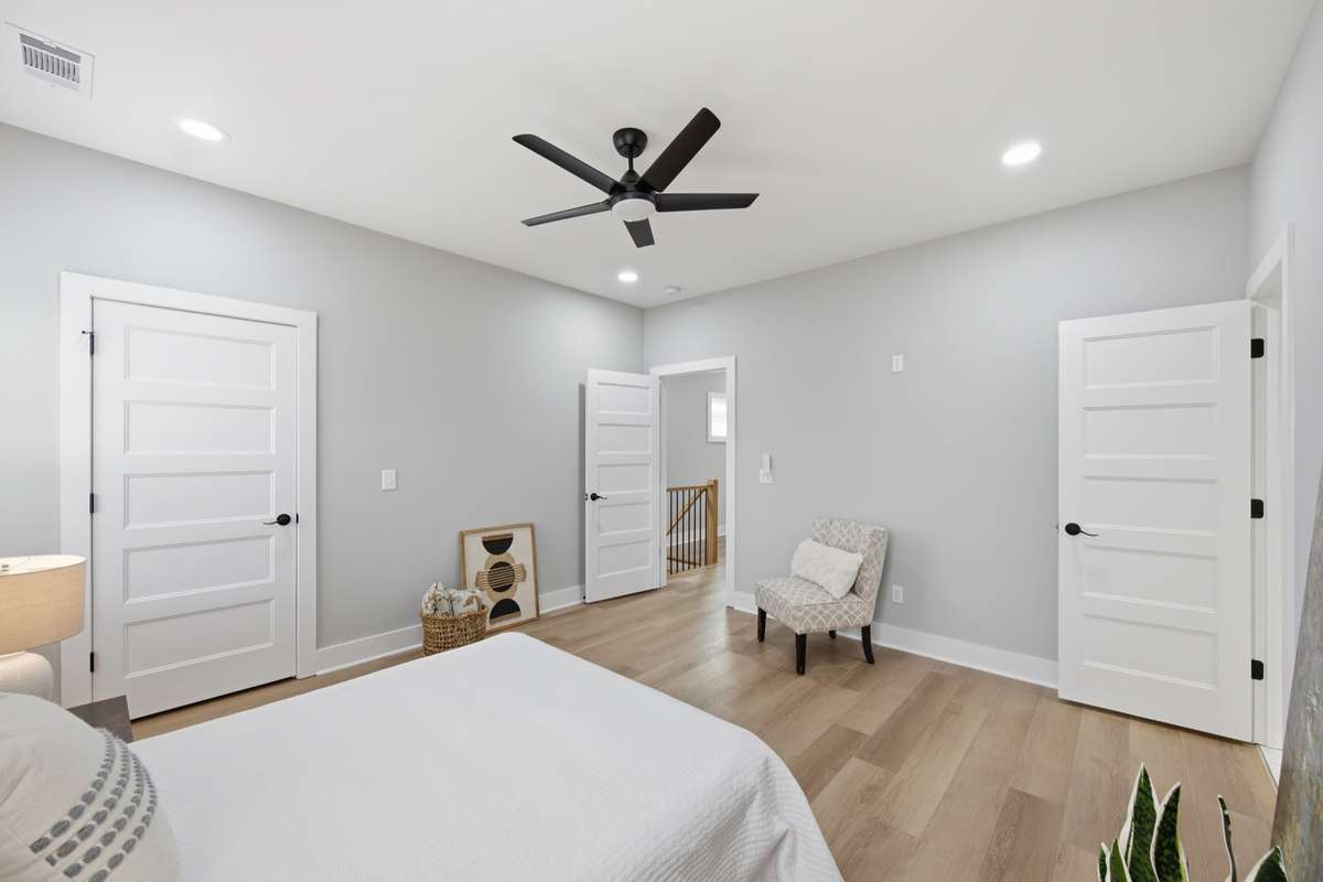 Built-ins in all bedroom closets!