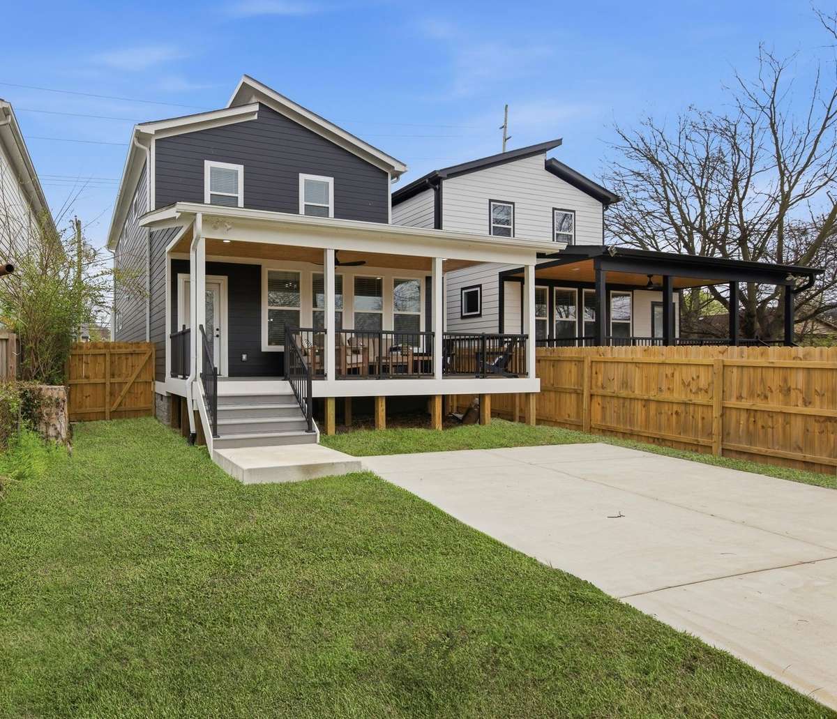 Enjoy the outdoors on your covered back porch and privacy fenced back yard.  Come make this home your own today!