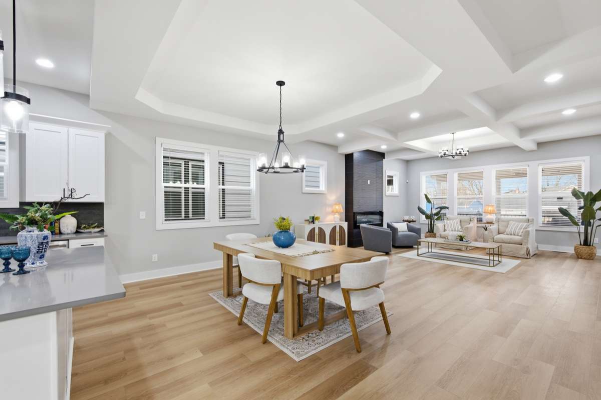 The highly sought-after open concept is captured within this home. Luxury vinyl plank flooring (scratch and water resistant) expands throughout the home.