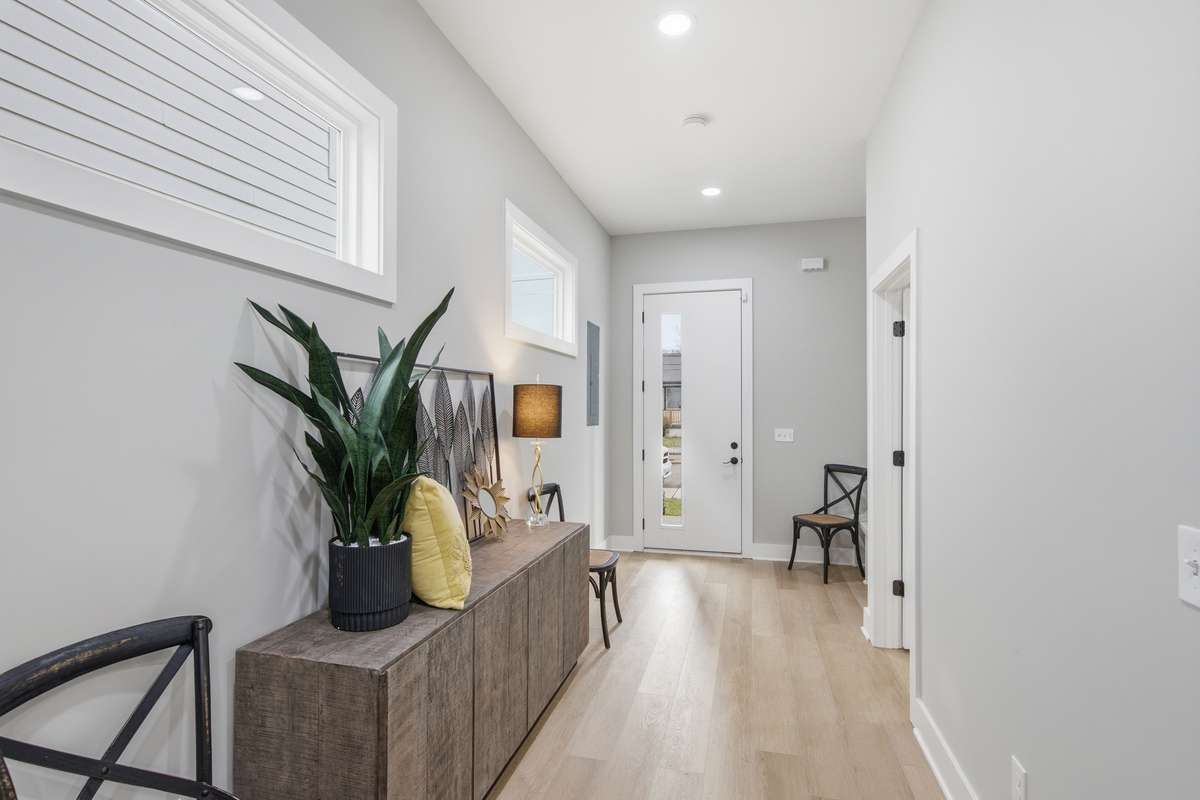 Sunny and bright entry foyer!