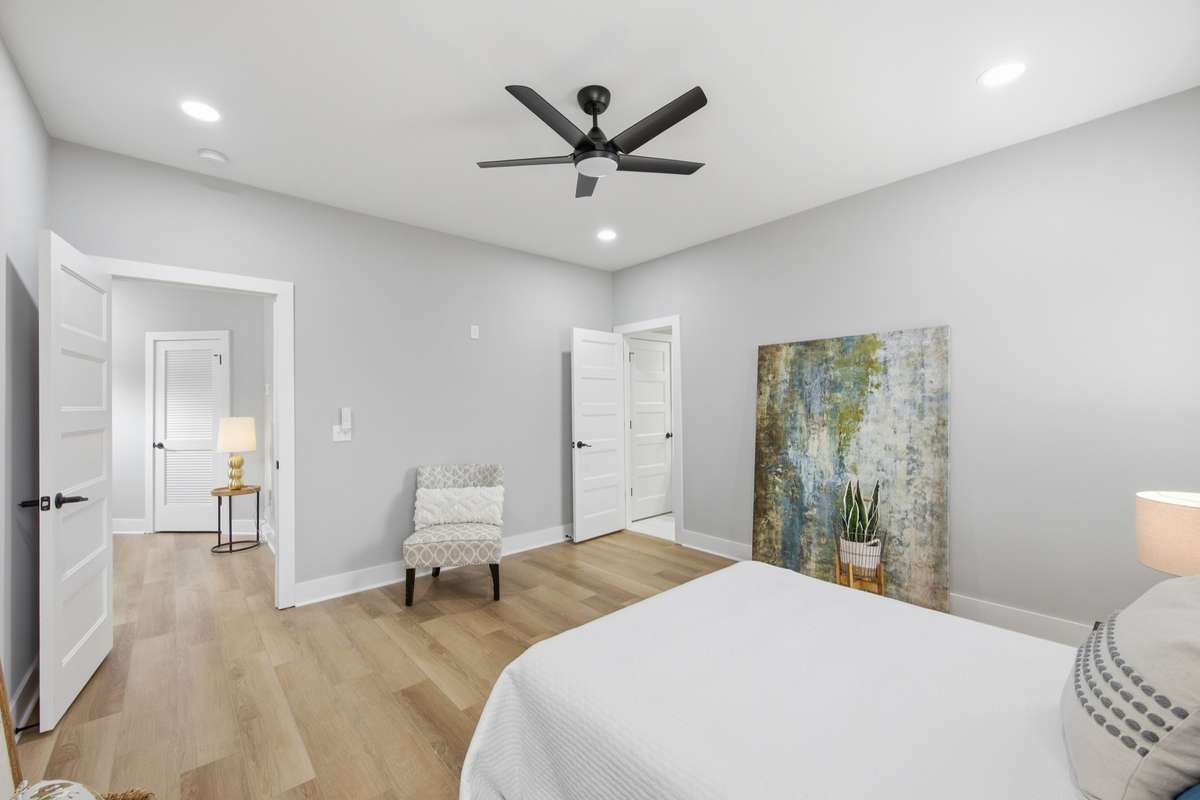 Beautiful flooring and neutral wall color allows for your choice of decor in every room.