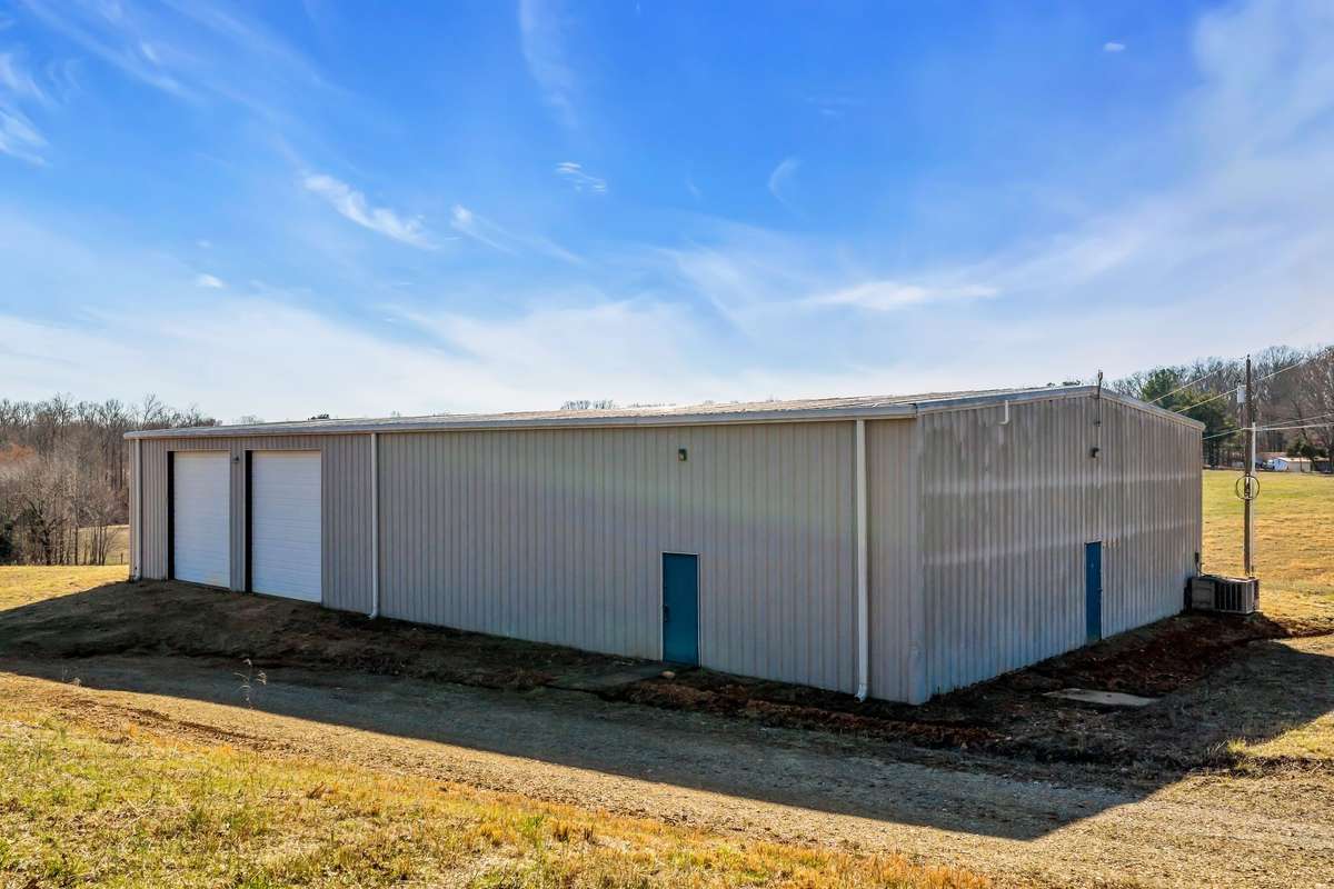5,000 SQFT. Red Iron Building