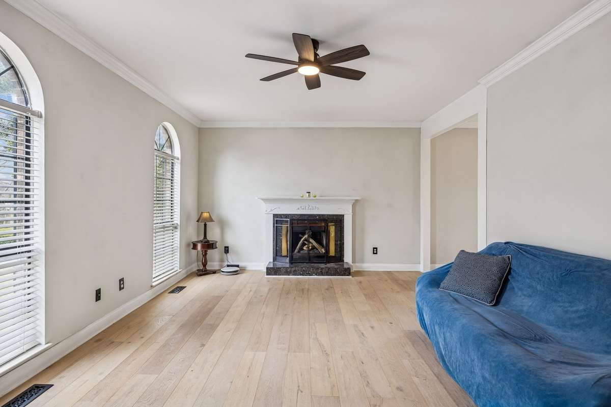 Look at these beautiful NEW arched windows! 701 Poplar Ridge Drive, Nashville, TN 37221