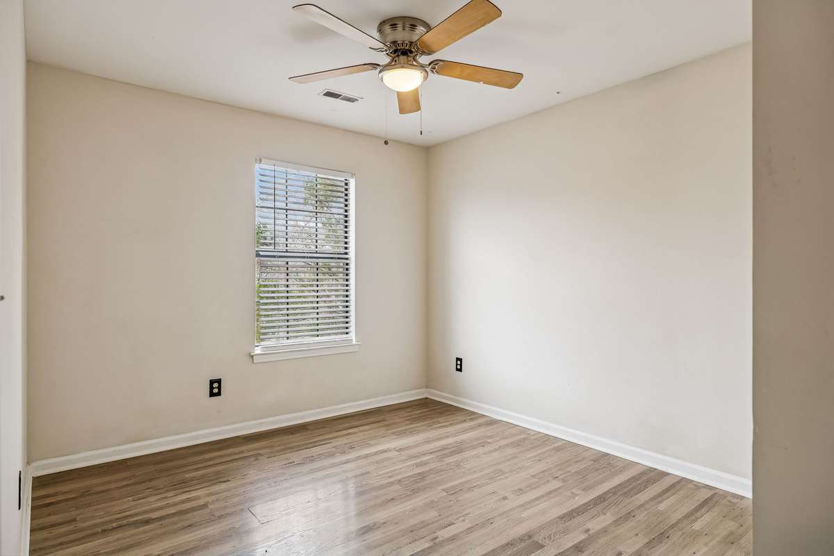 Bedroom three is also freshly painted with a ceiling fan! 7701 Poplar Ridge Drive, Nashville, TN 37221