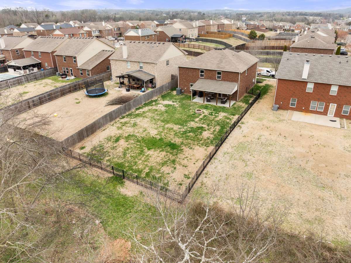 Large Fenced Backyard