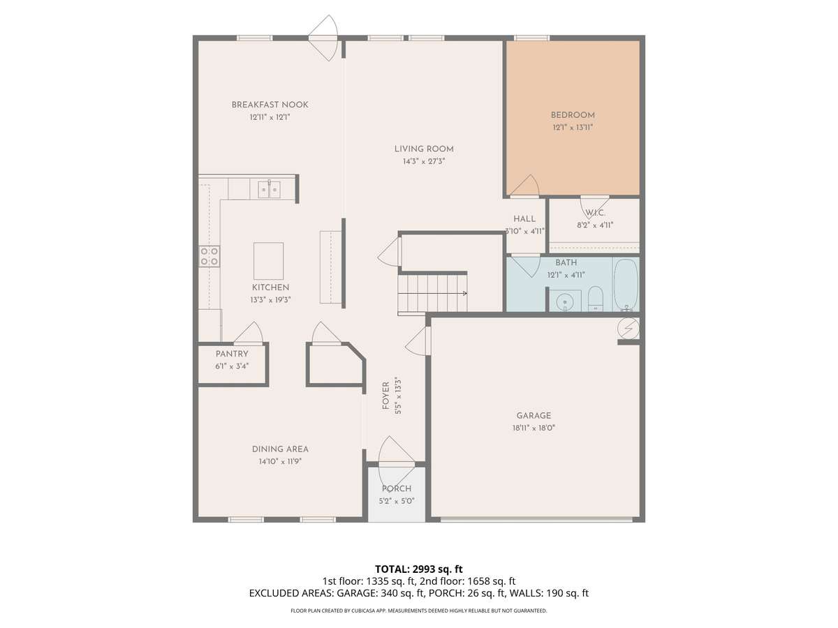 Floor Plan - 1st Level