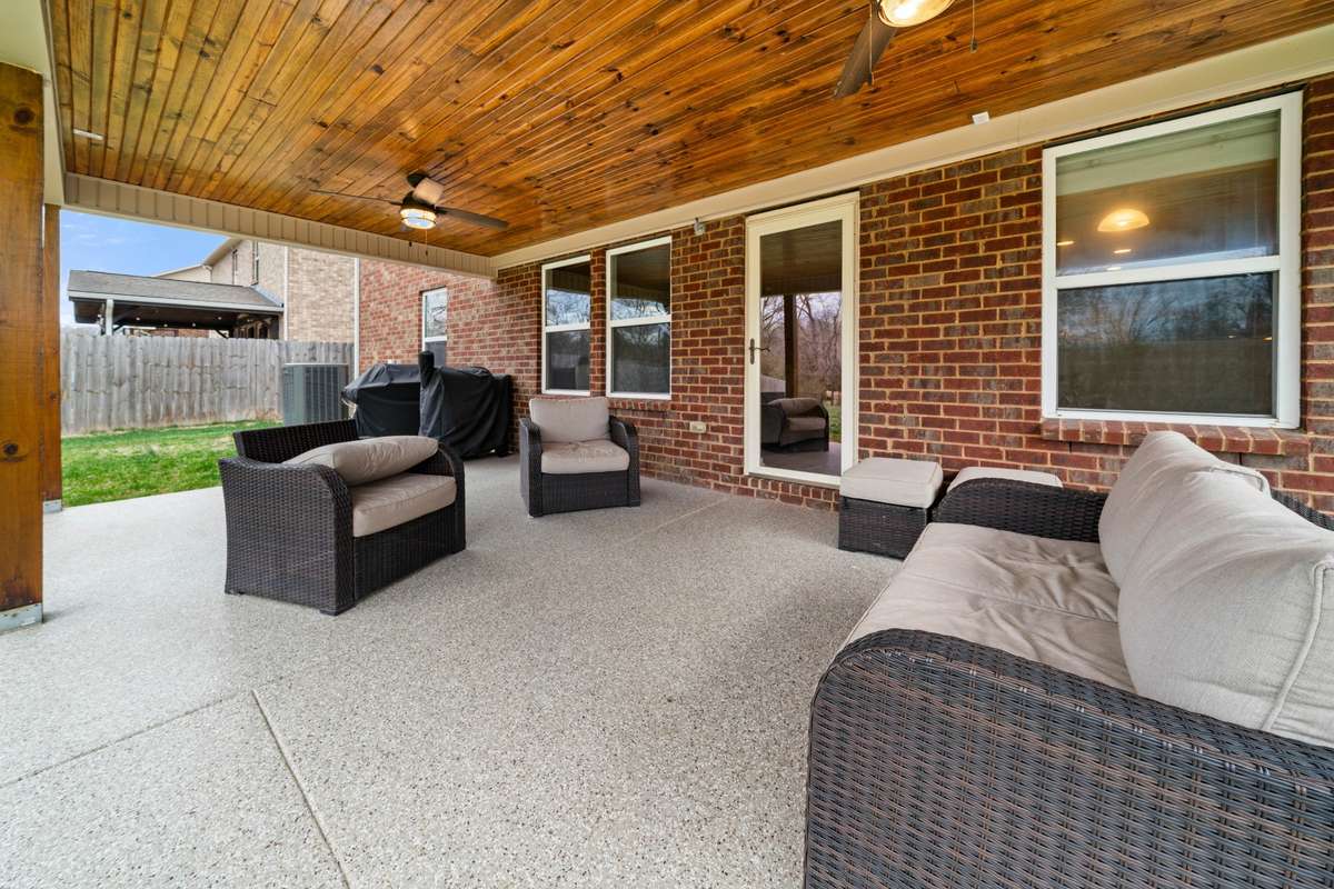 This patio should be a highlight of The Home and Garden Magazine!