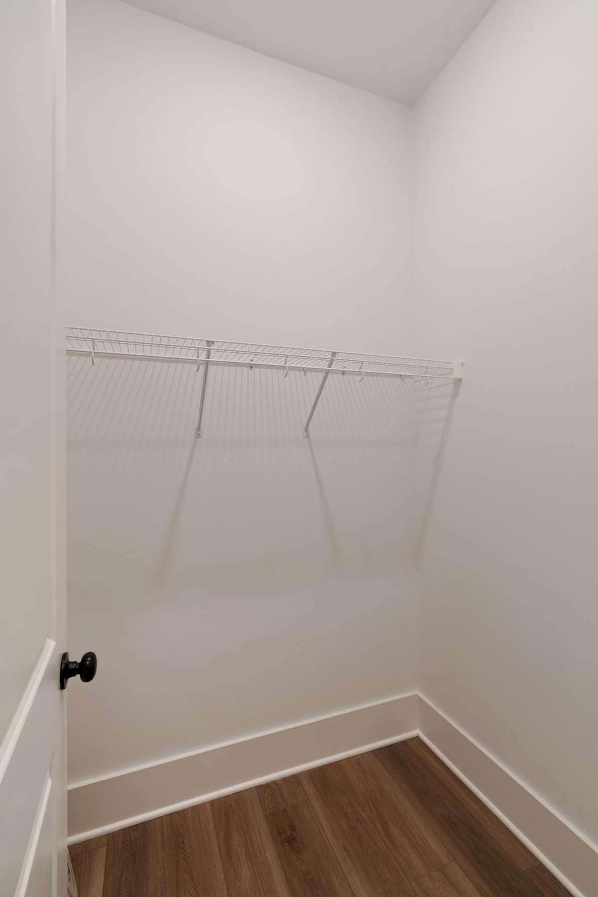 Coat closet near the garage entry.