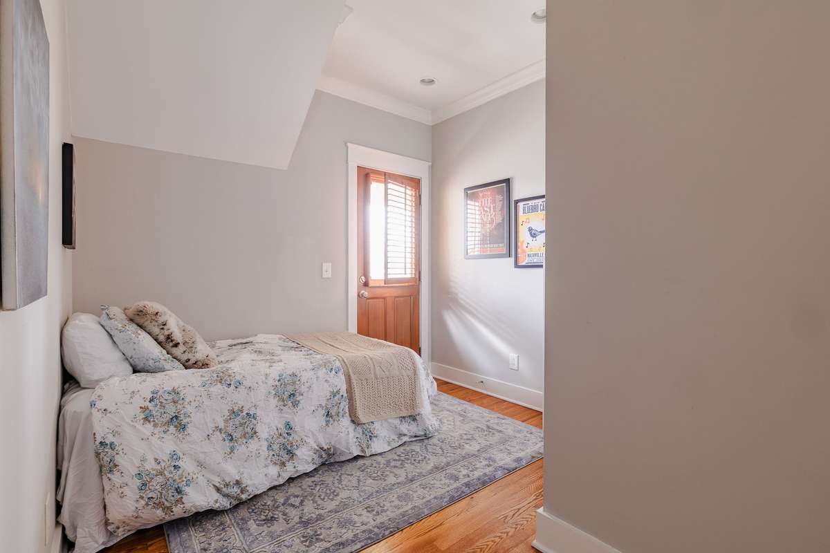3rd bedroom - can fit a bed, or be used as an office (see next photo)