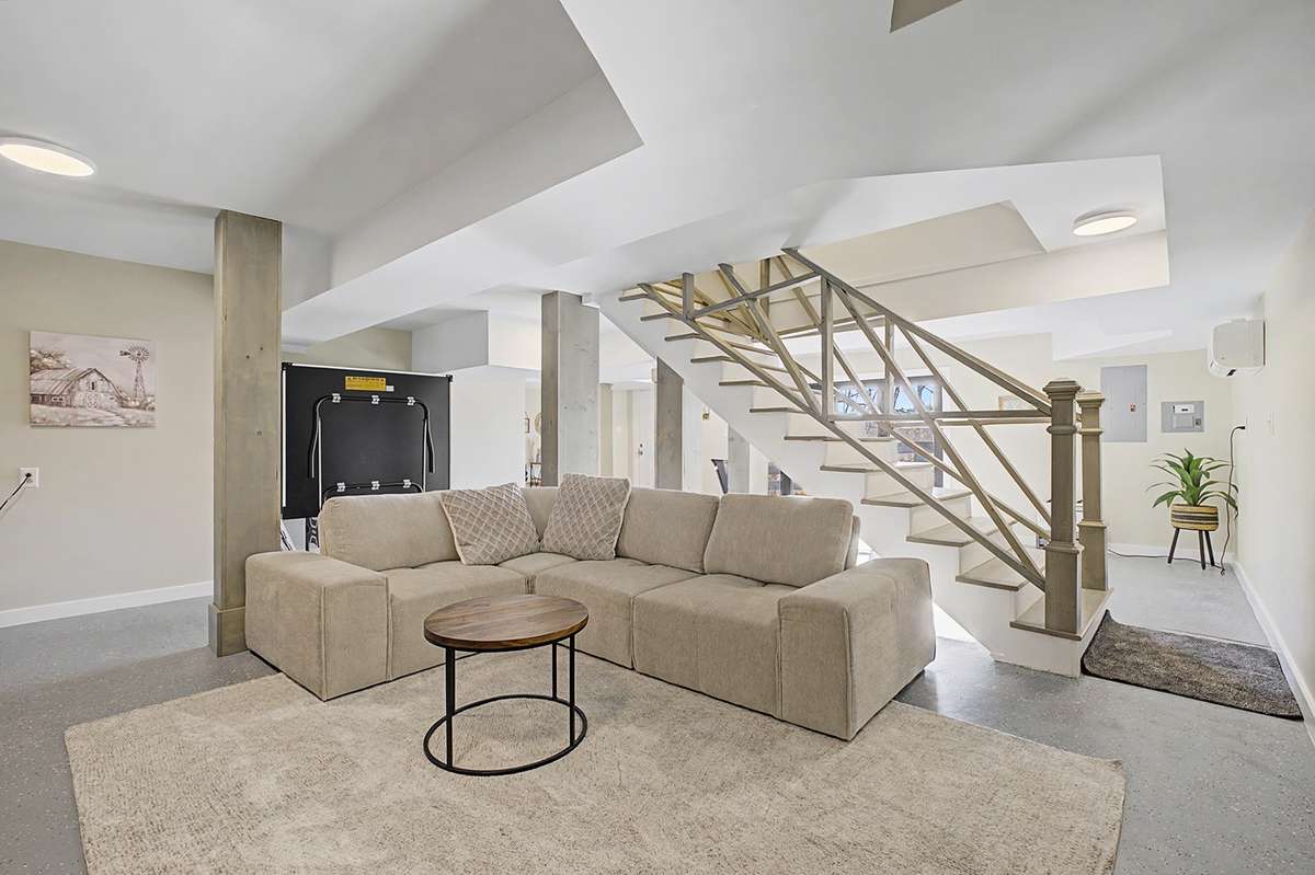 The renovated downstairs is the hidden gem of this home!