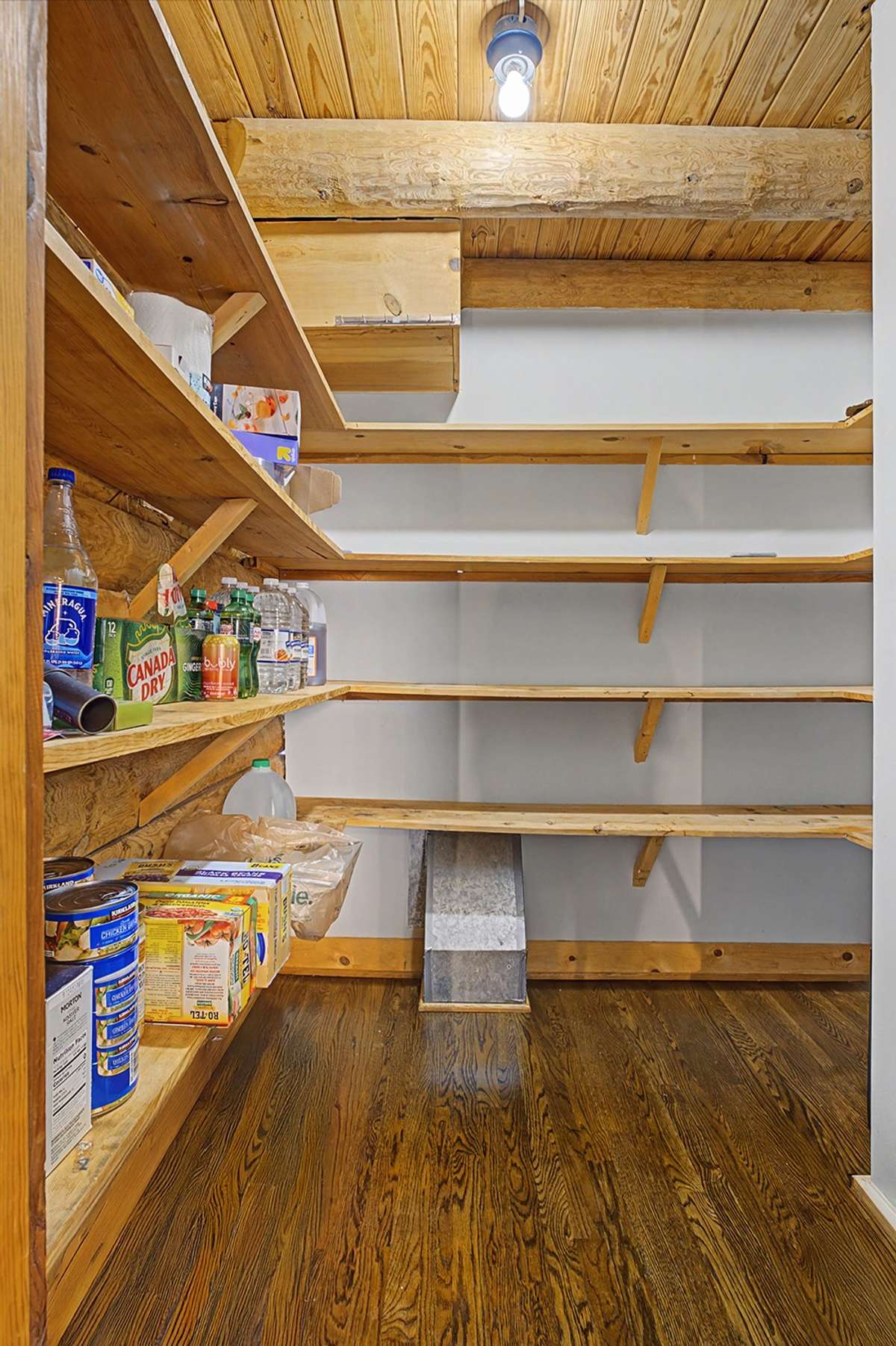 Large walk-in pantry w/tons of storage space