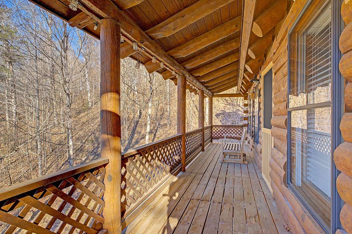 Extra long deck for basking in sunsets or sunrise coffee mornings