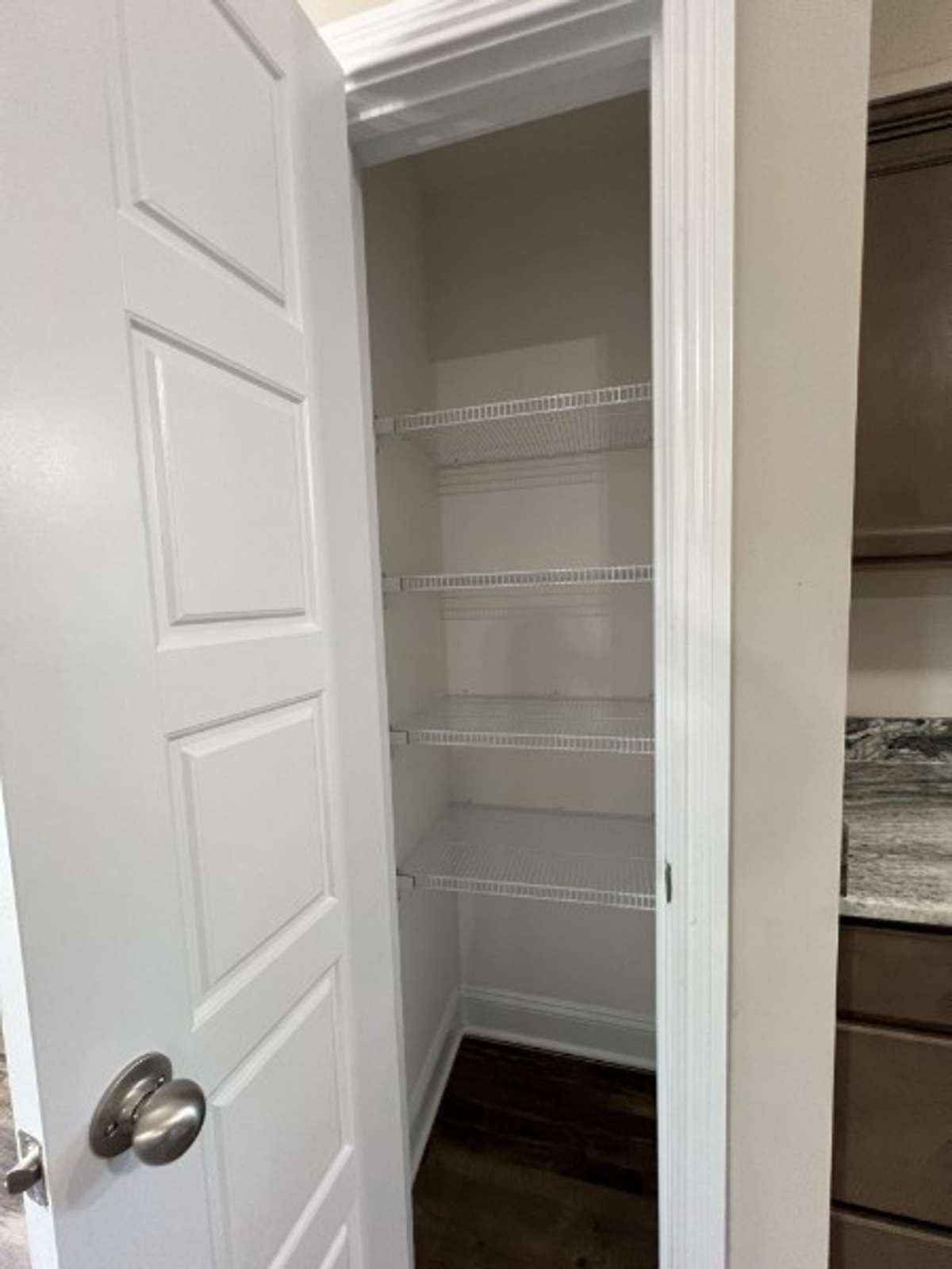 Pantry view.