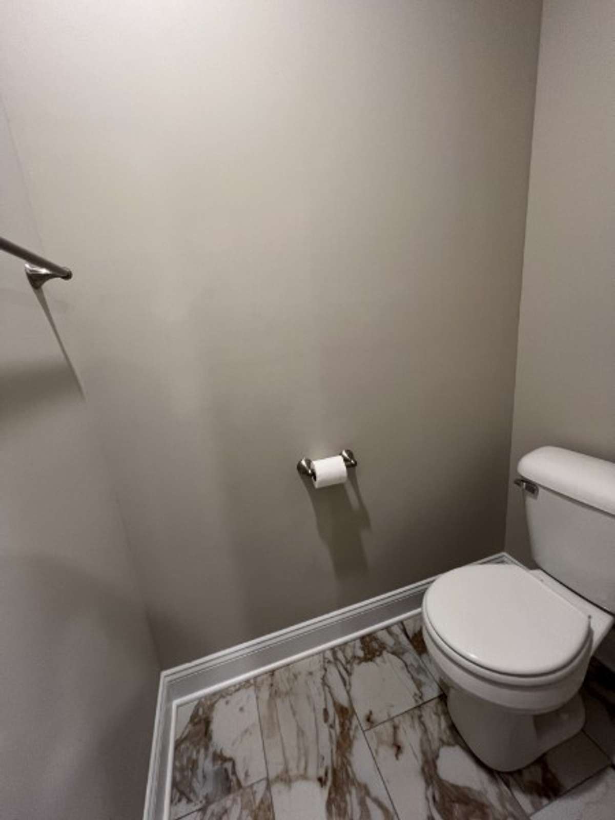 Private toilet room.