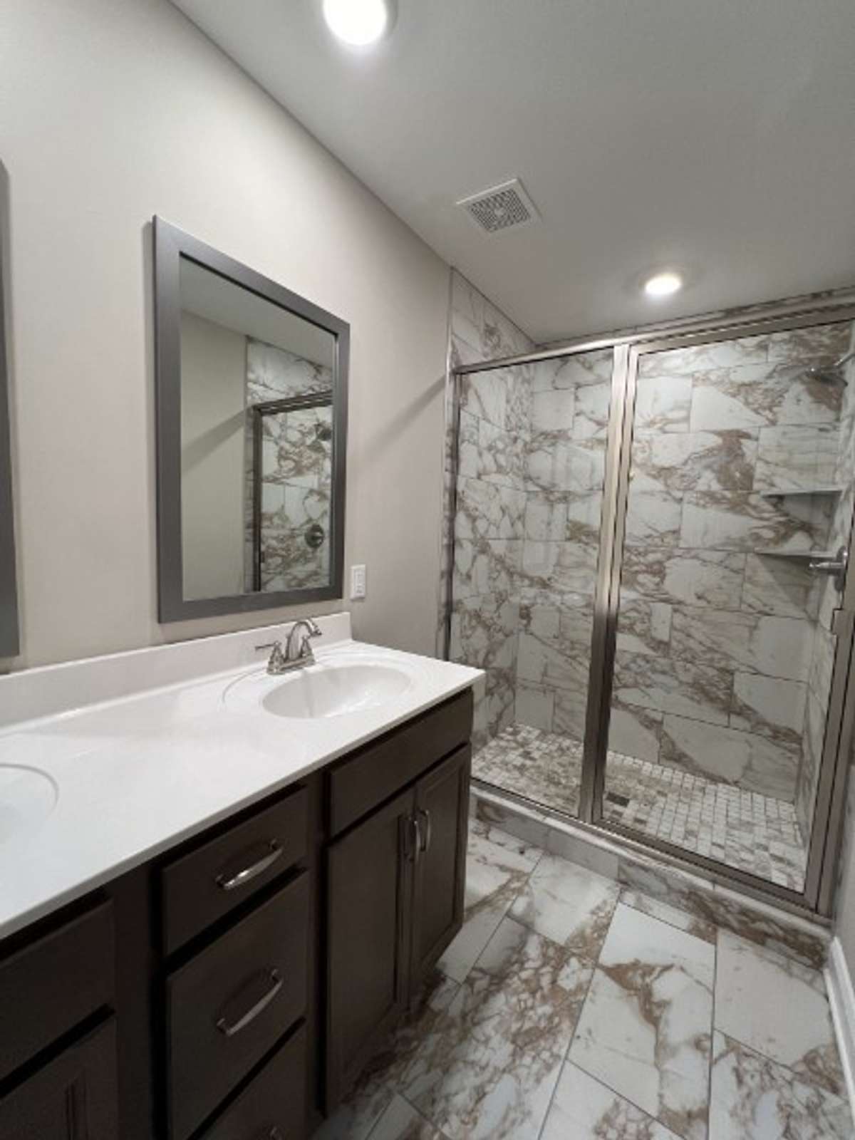 Large Shower.