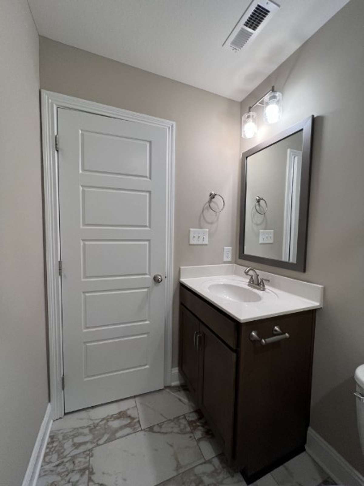 Hall bath
