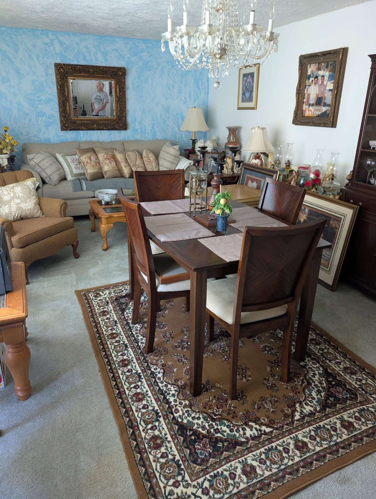 View of formal living room.