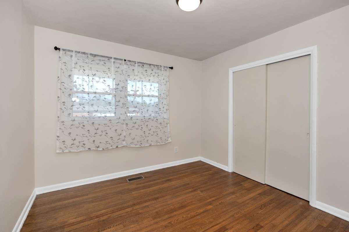 Bedroom- wood flooring