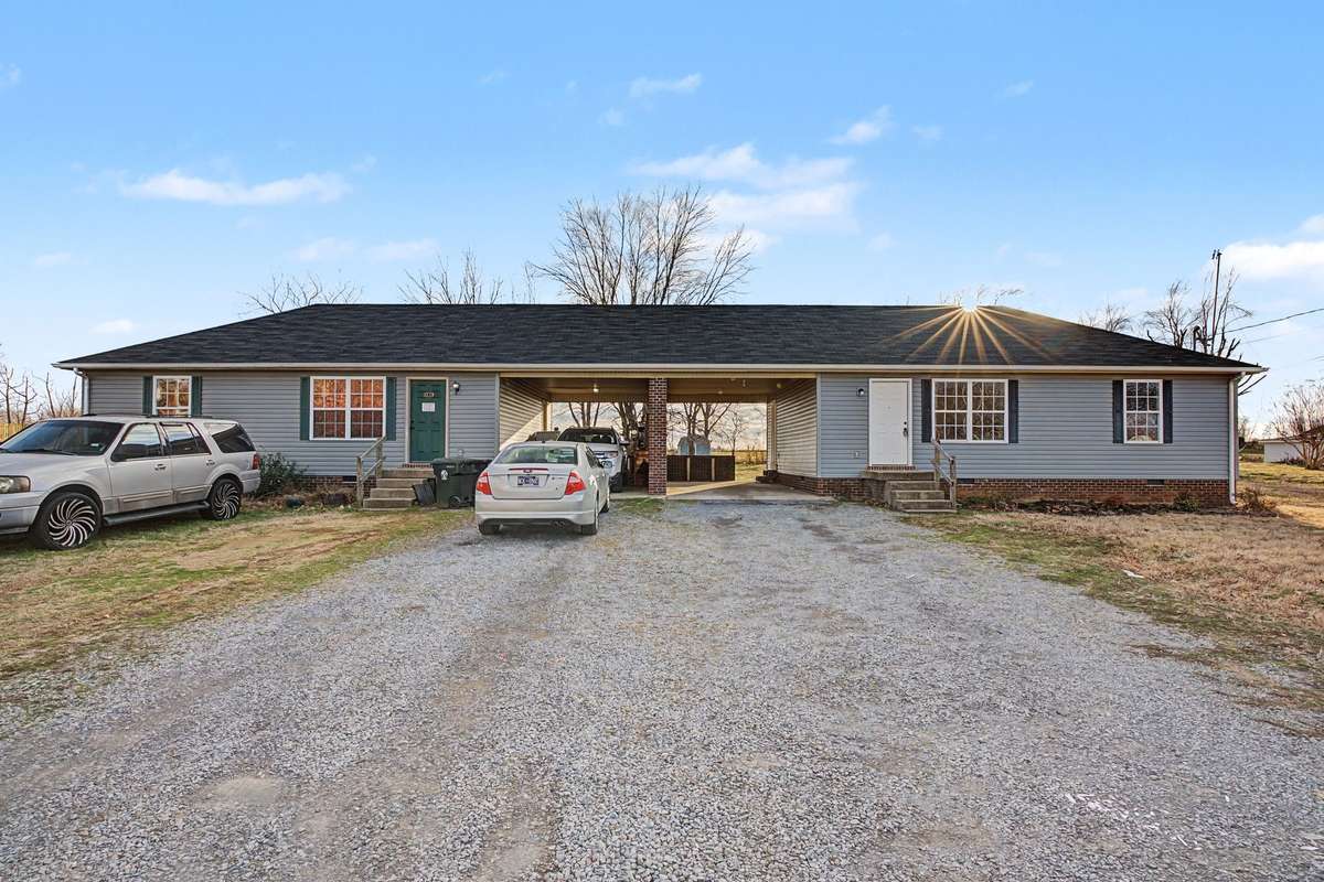 Desirable Duplex W 2 units, Both 2BR/1BA, Privacy of Covered Carport