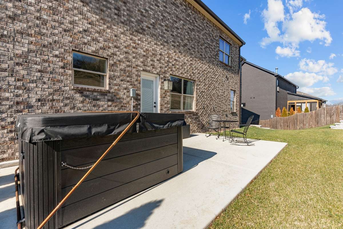 Back patio