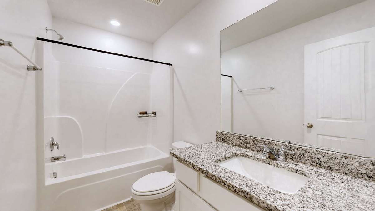 Hallway Full Bath located upstairs