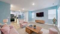 Livingroom - virtually staged