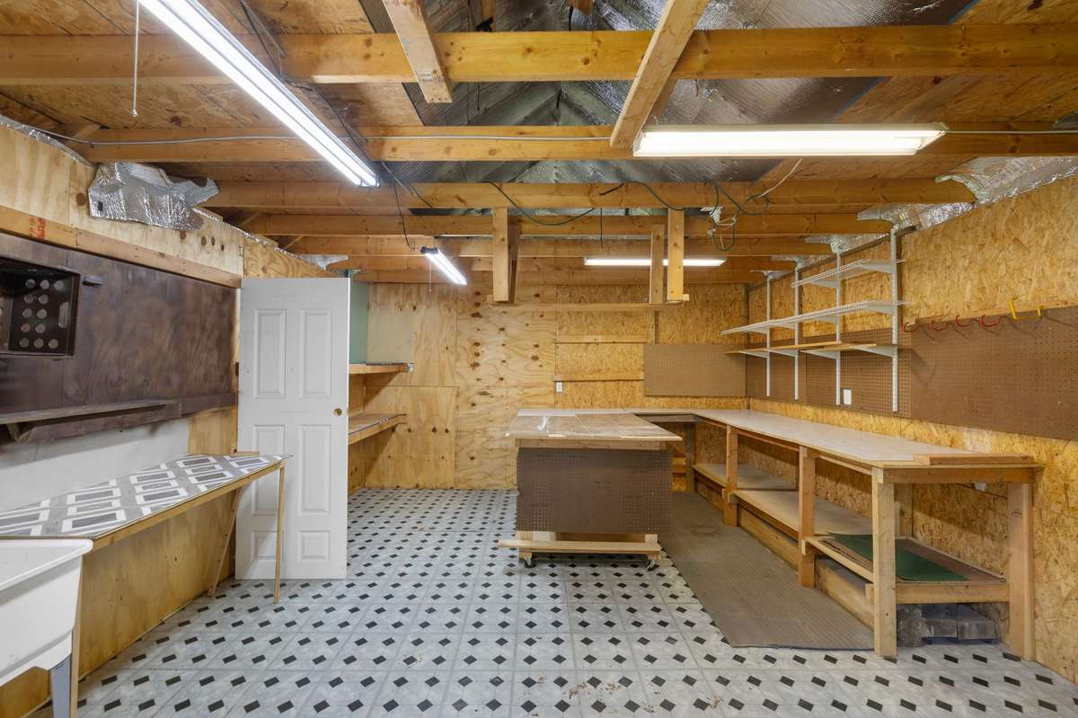 Outdoor shed / workshop - with electric and water - the options are endless when it comes to this space -