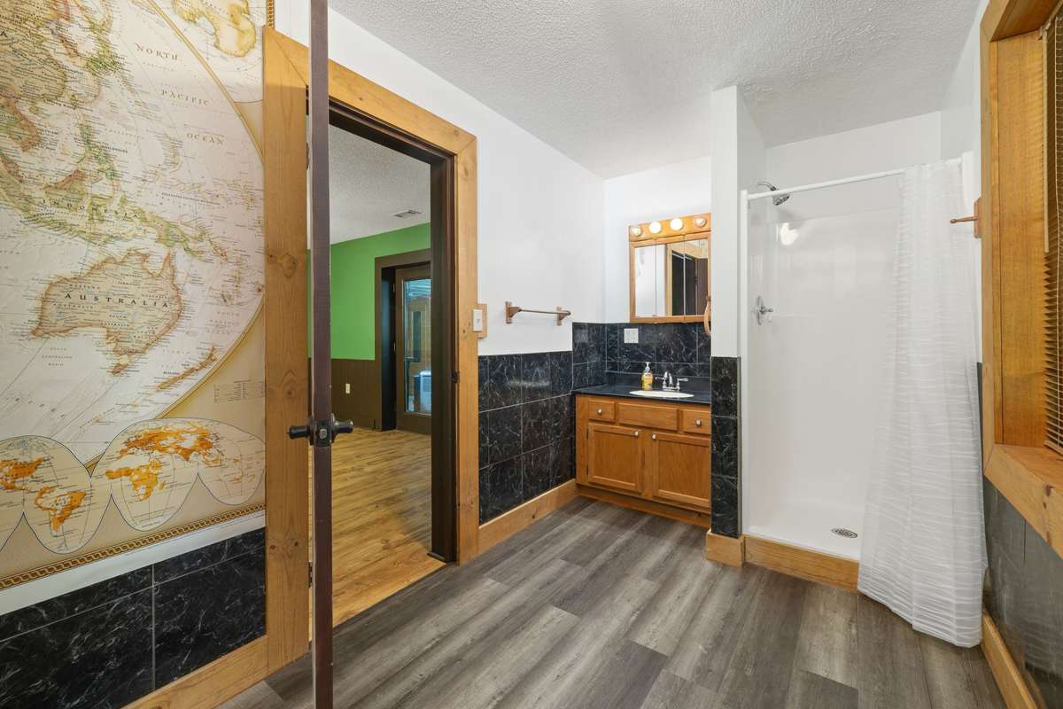 Full bathroom - located in basement