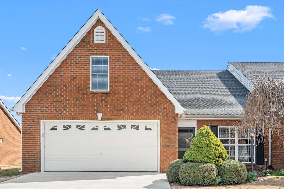 Beautiful zero lot line with most of your living on one level.  All brick with well HOA maintained grounds.