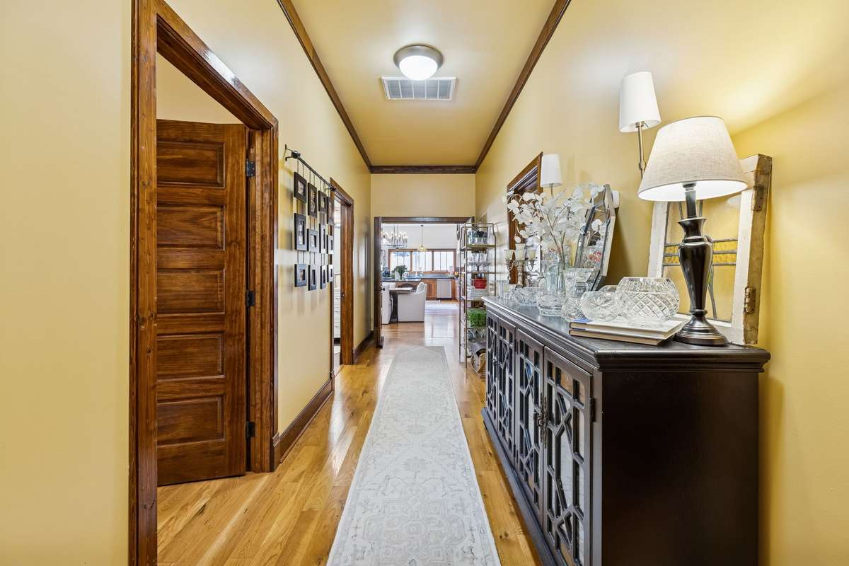 Hall in the home.