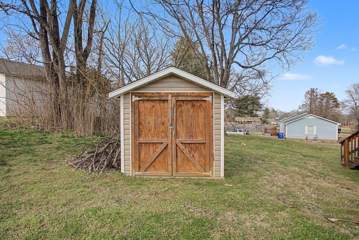Separate storage for all your yard tools and seasonal decorations means less clutter in your main home! What a treat!