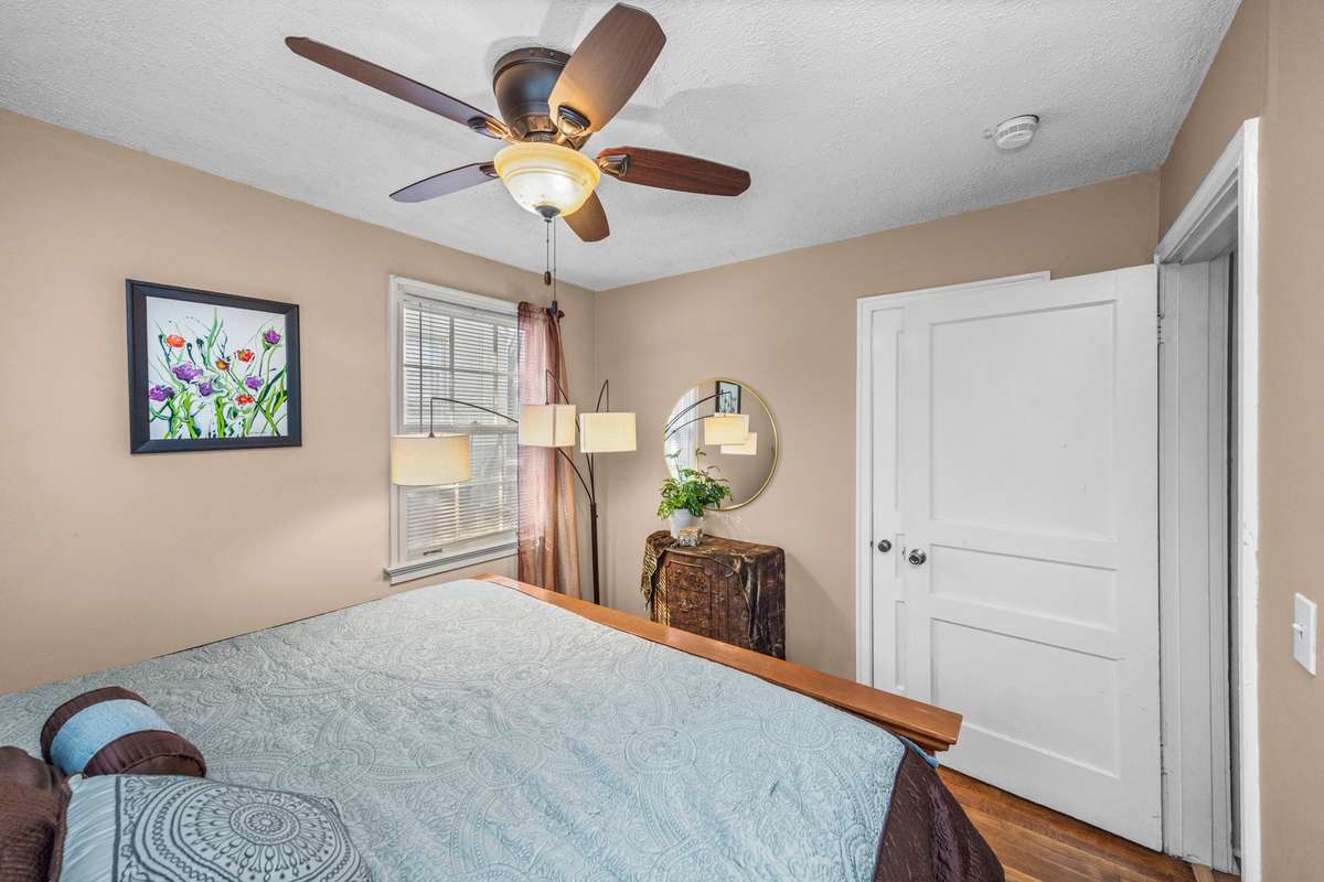 Both Bedrooms have generous closets.