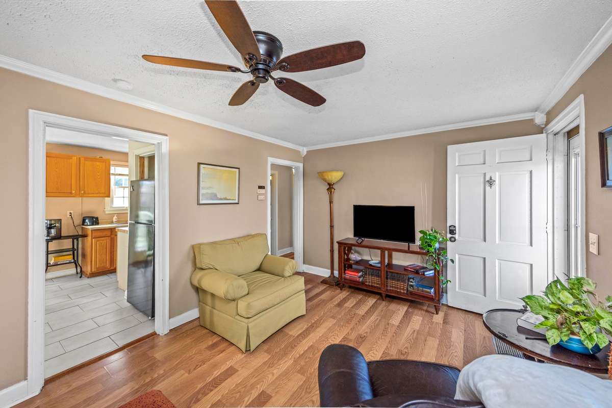 You'll have plenty of natural light most hours of the day.