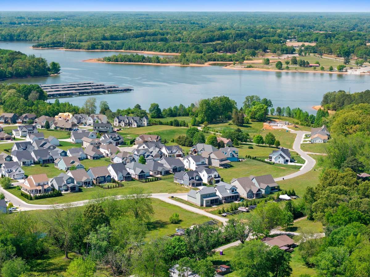 Enjoy life near the water with scenic lake views and easy access to boating.