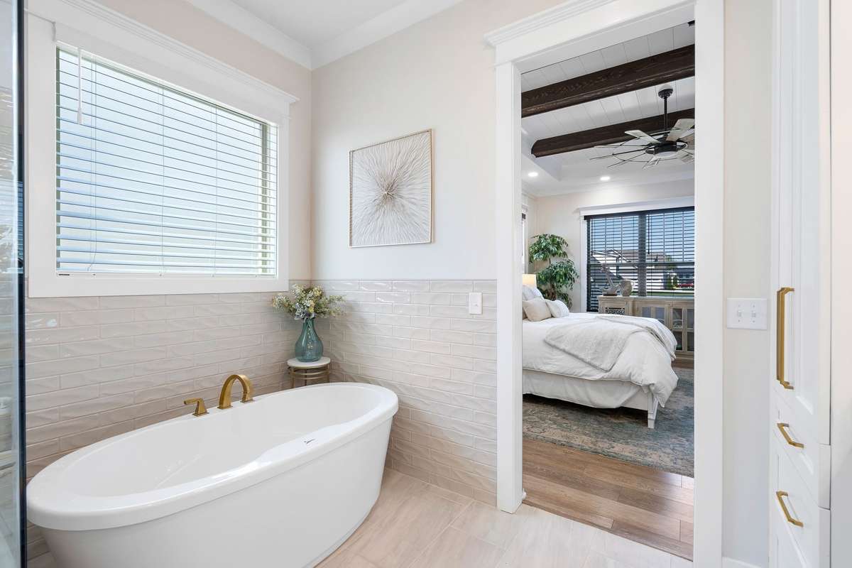 Private ensuite layout with direct access to the primary bedroom—designed for comfort and convenience.