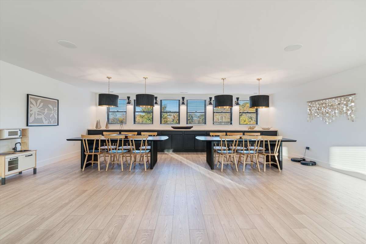 Upstairs rec room