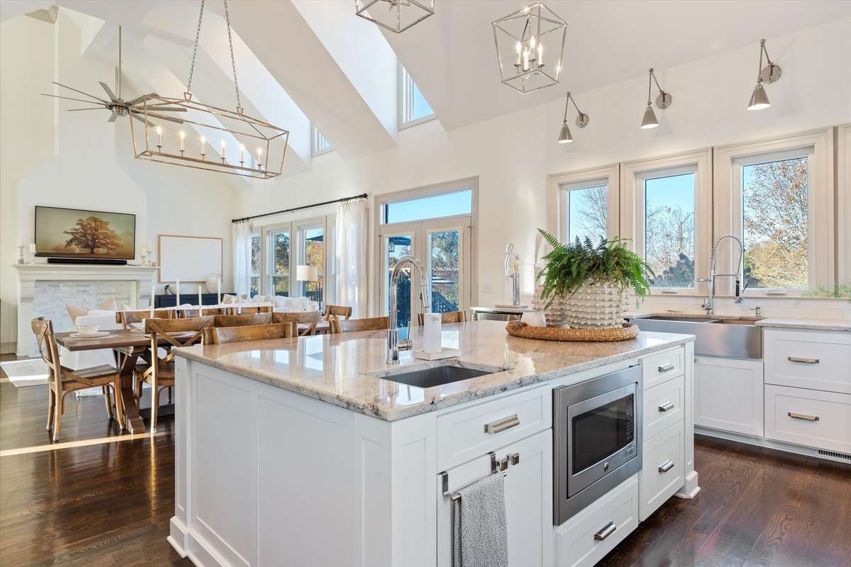 Island include separate prep sink