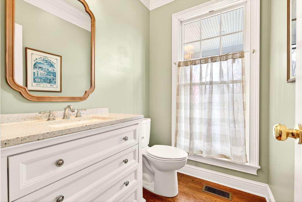 Downstairs Powder Room 1/2 Bath