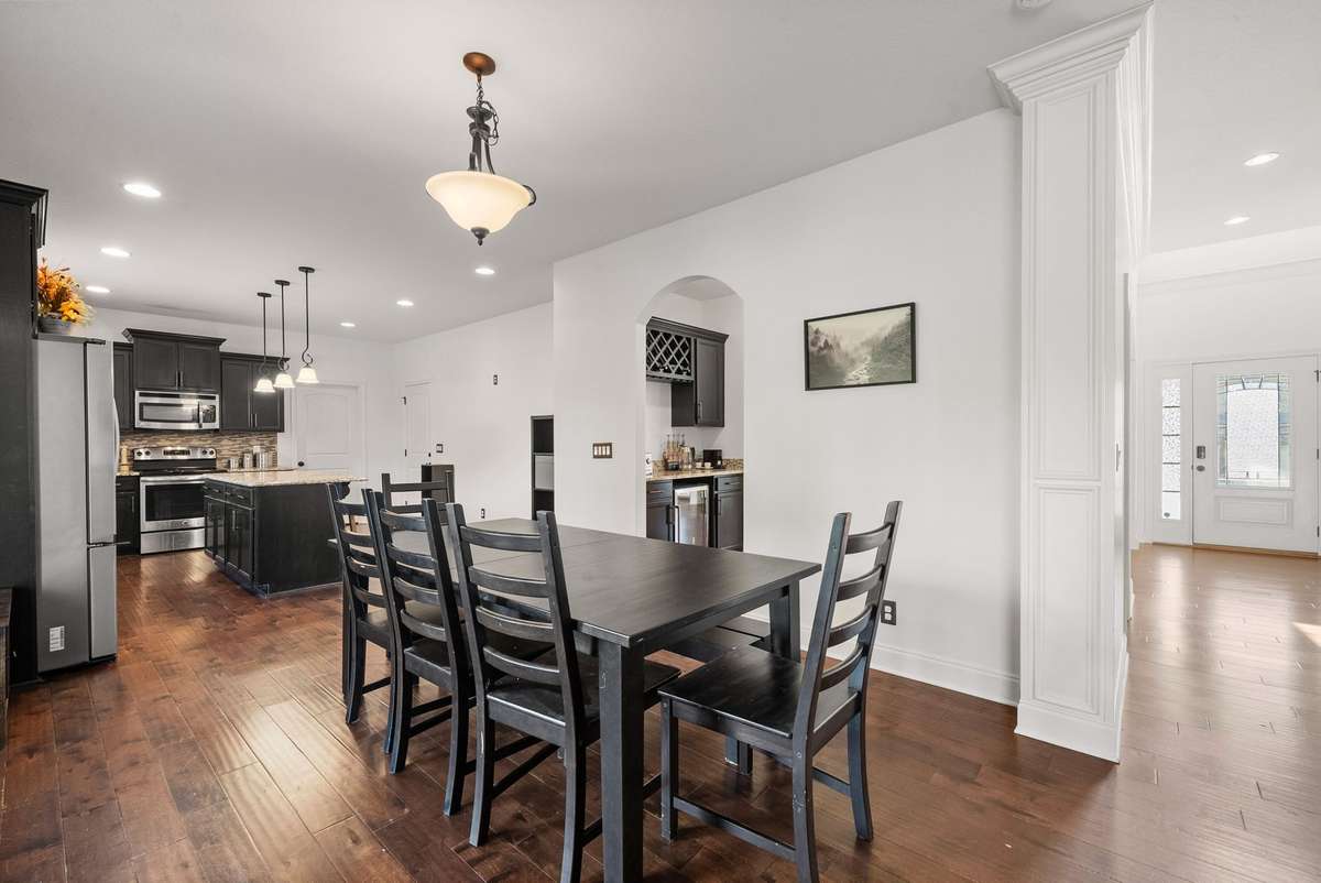 Breakfast area