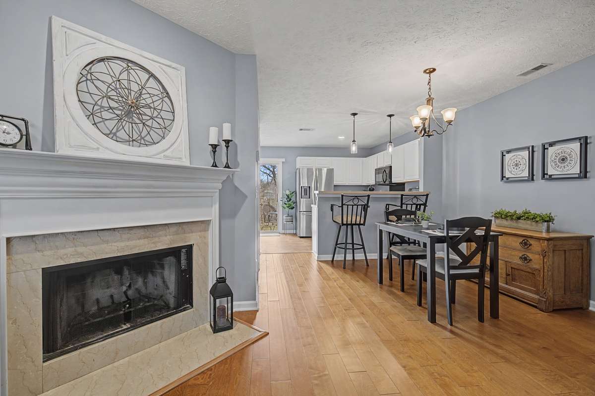 This is one of two listings that has a WOODBURNING FIREPLACE.