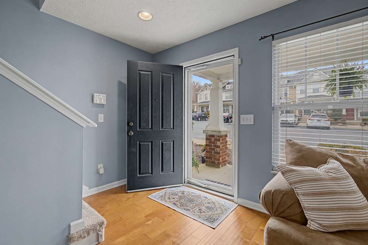 You will appreciate all the natural light the STORM DOOR provides on any day.