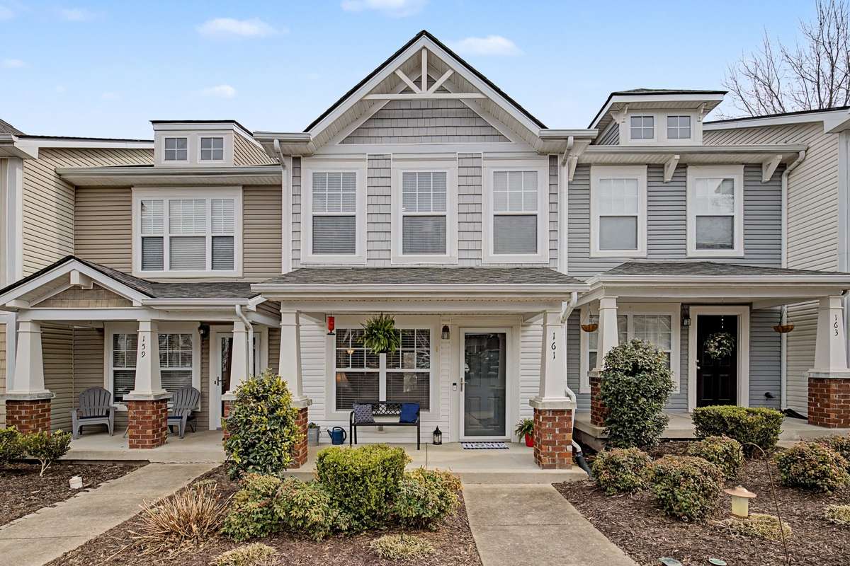 Thank you for checking out 161 Shadow Glen Dr.  

There are TWO ASSIGNED PARKING SPOTS right in front of each townhouse.  Also, there are DESIGNATED VISITOR PARKING spaces throughout the community.