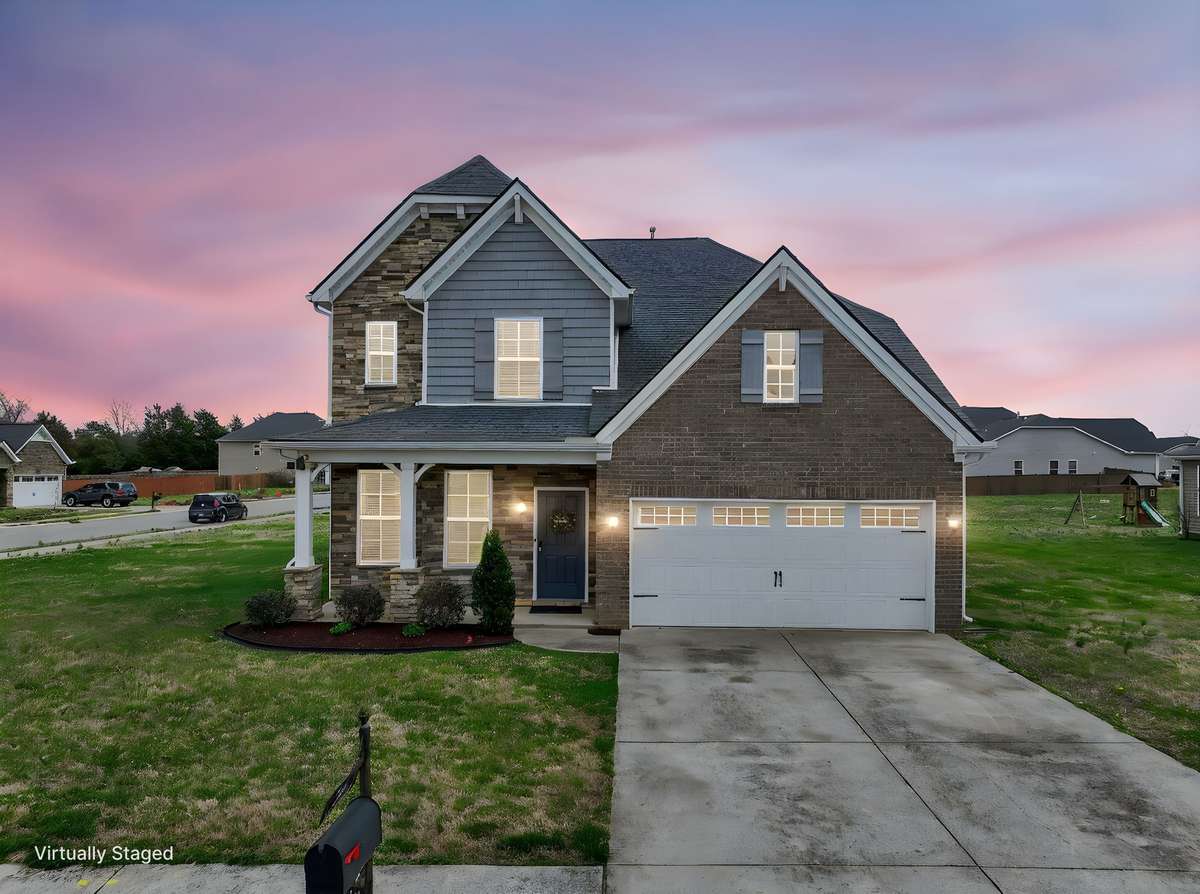 Corner lot in completed neighborhood